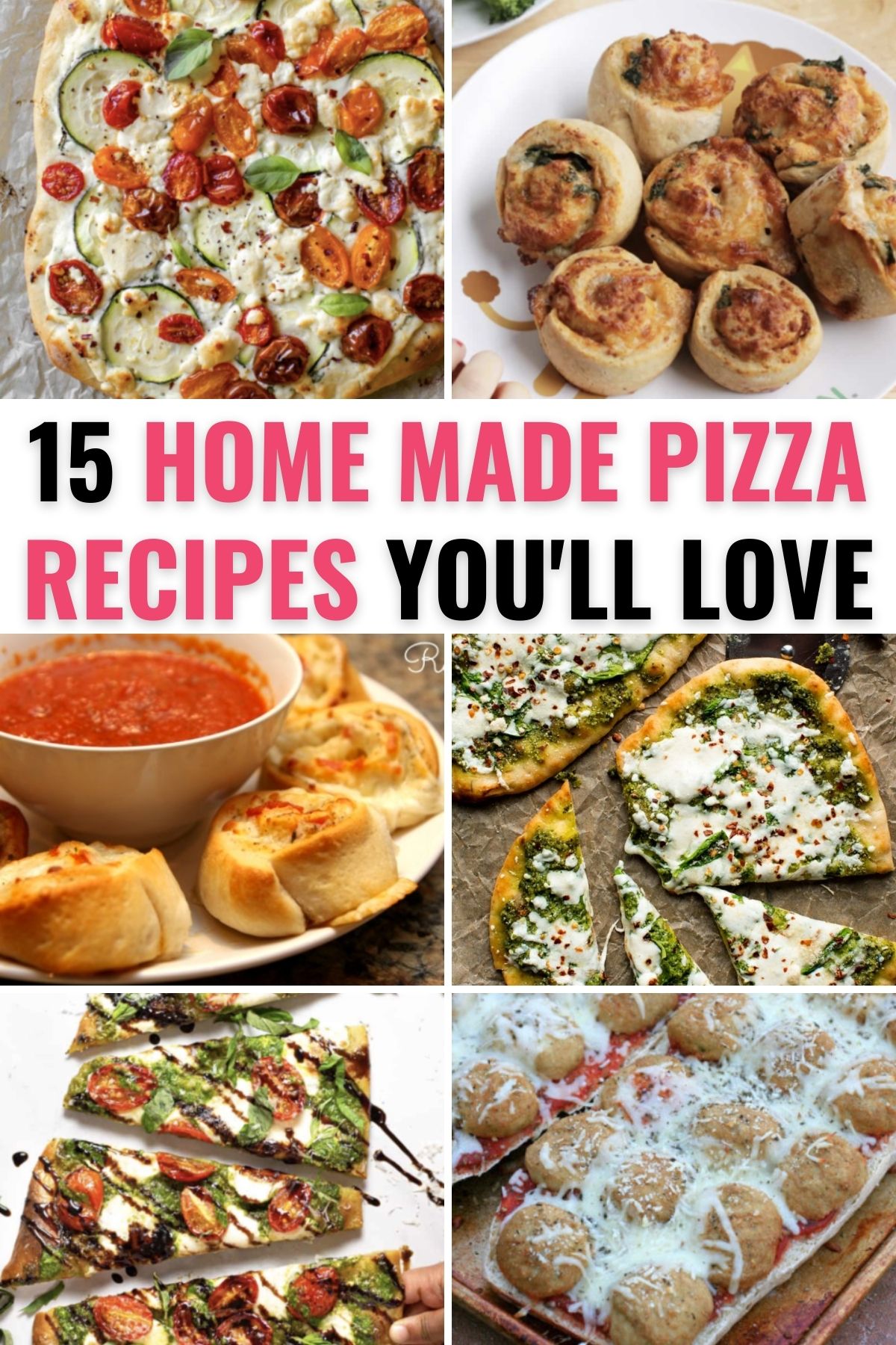 A collection of home made pizza recipes.
