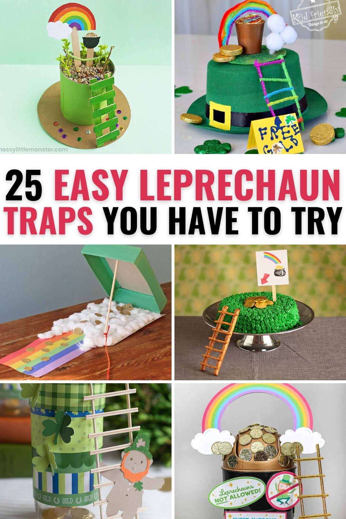 Leprechaun trap ideas kids will love to make