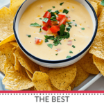 The ultimate white queso dip.
