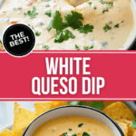 The ultimate white queso dip experience.