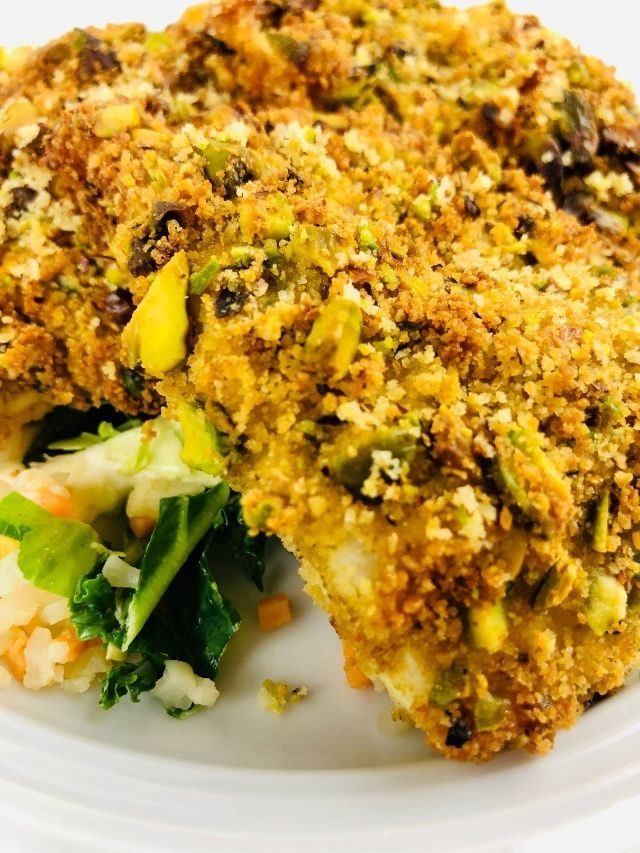 AIR FRYER PISTACHIO CRUSTED FISH