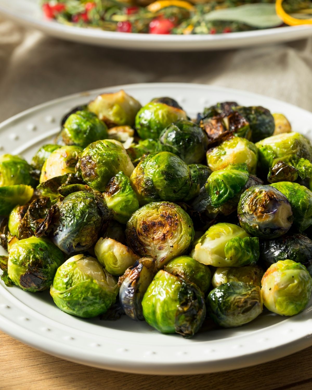 Garlic Parmesan Brussel Sprouts 