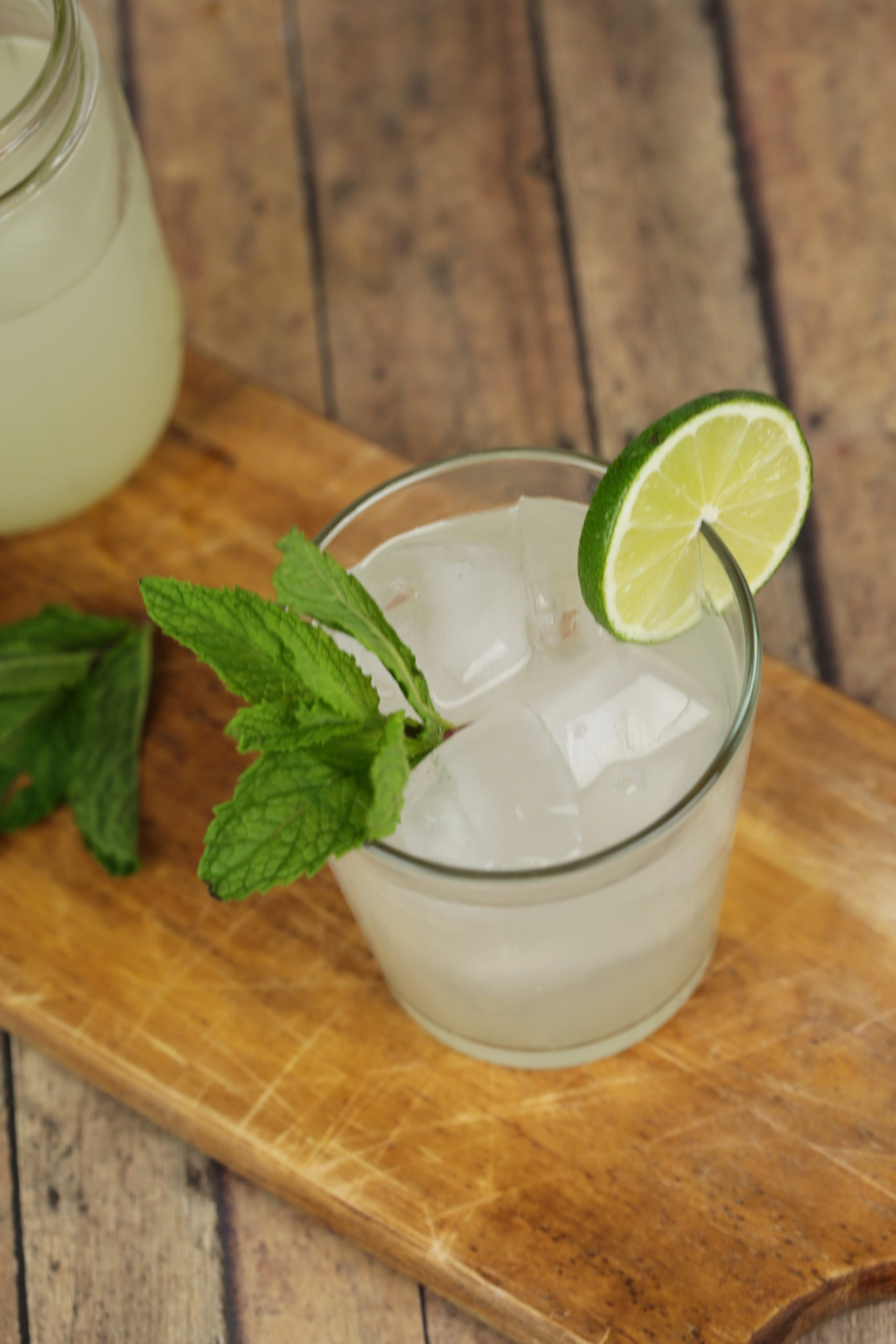 Lime and Mint Mojito Flavored Moonshine
