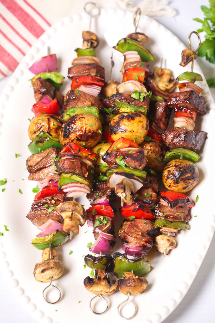 Grilled Steak Kabobs - It Is a Keeper