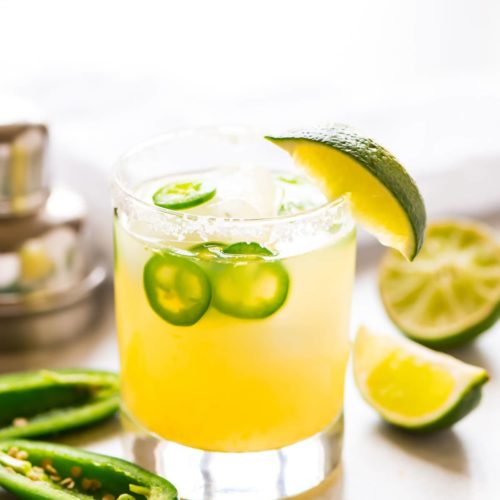 Sweet AND spicy margarita