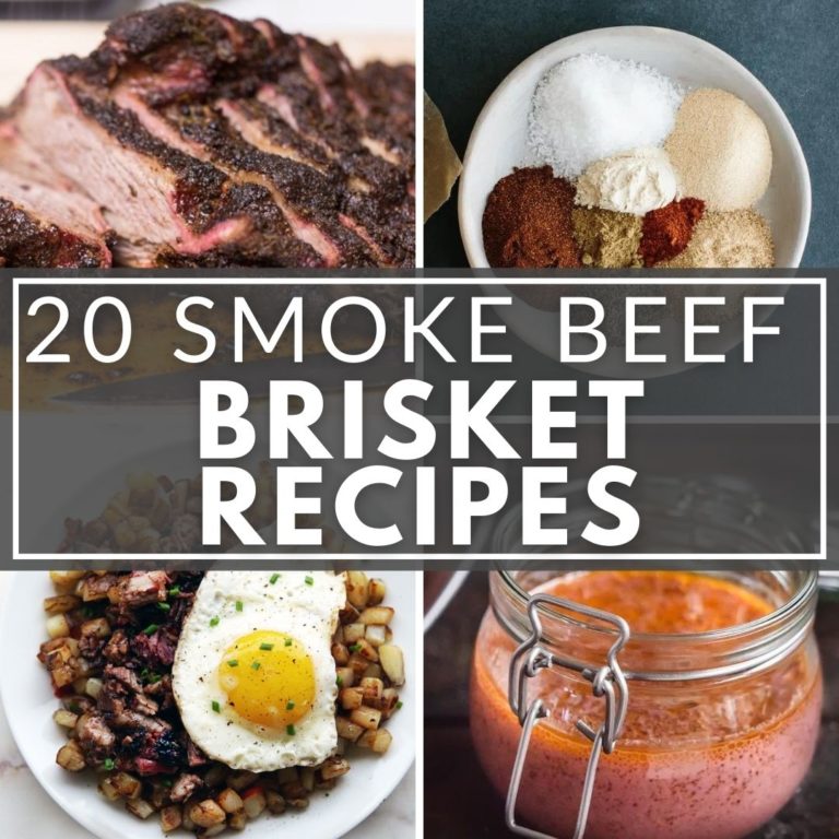 A collection of smoke beef brisket recipes