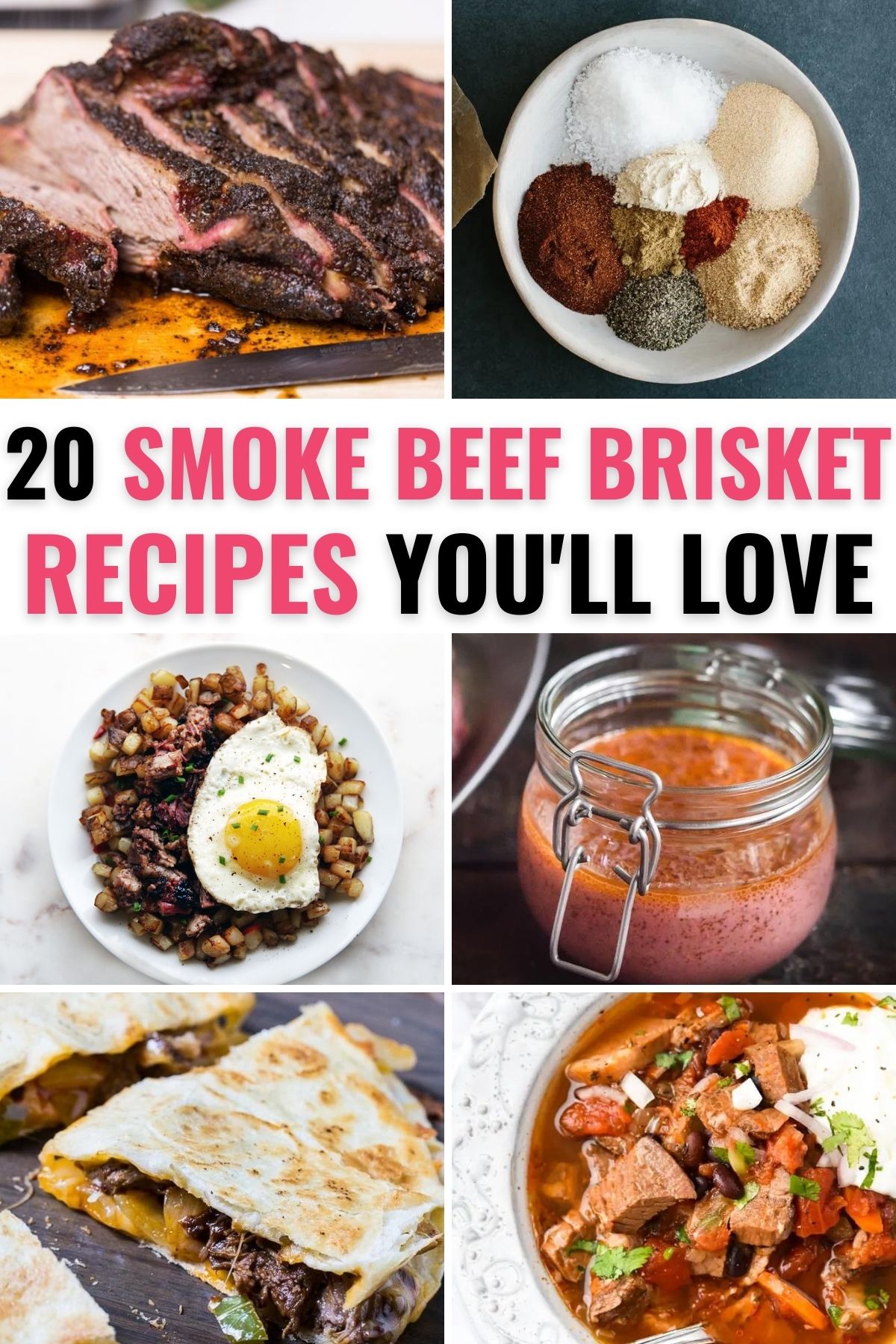 A collection of smoke beef brisket recipes. 