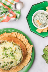 Spinach Artichoke Baked Dip