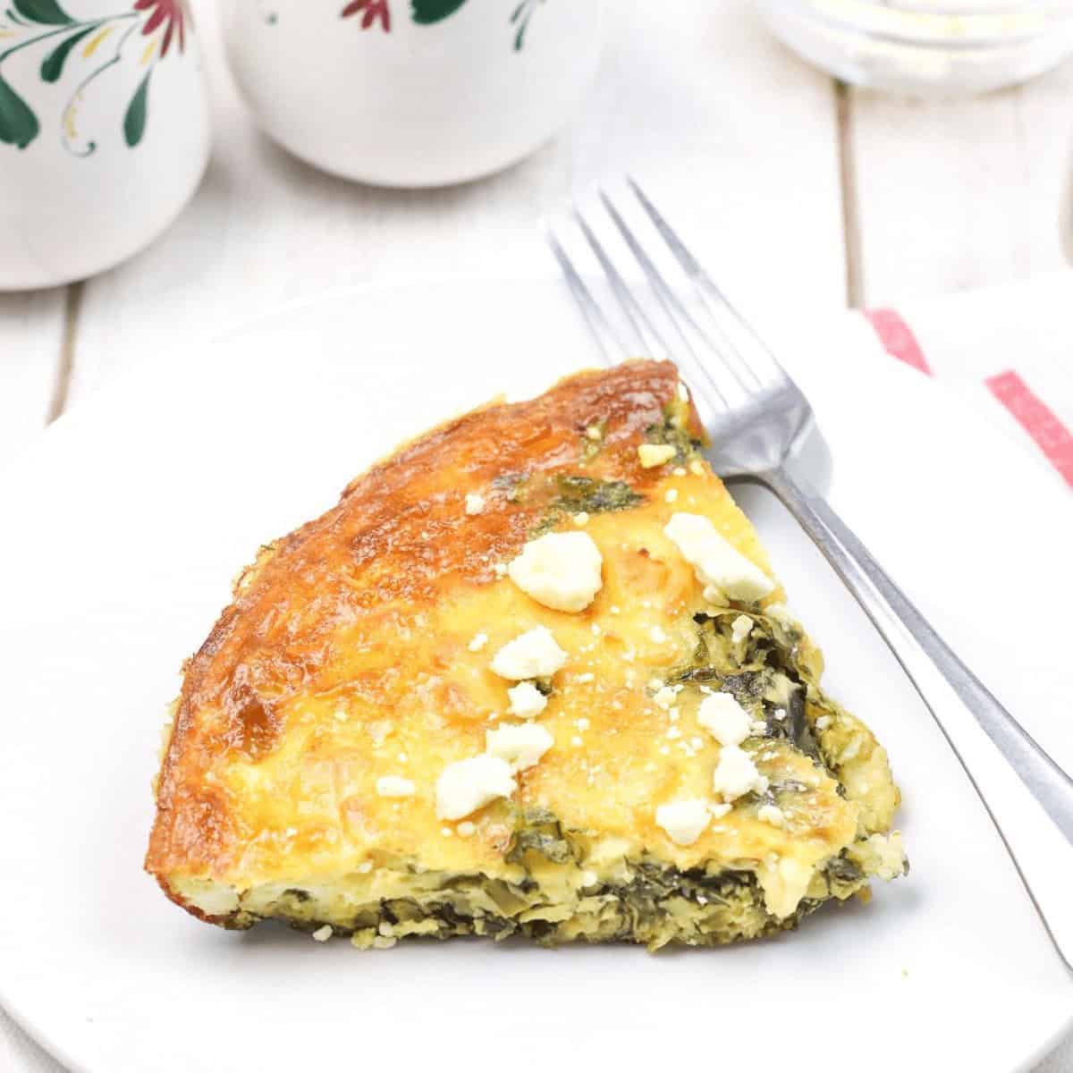 Spinach Frittata Recipe
