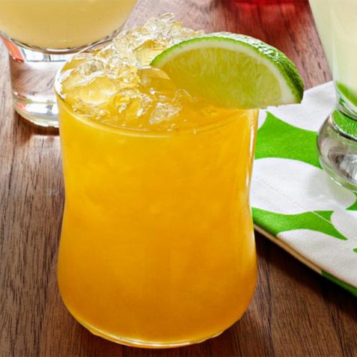 A refreshing passionfruit marg