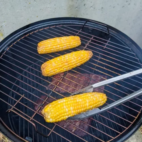 Yummy smoked corn on the grill