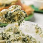 A serving of the delicious creamy appetizer.