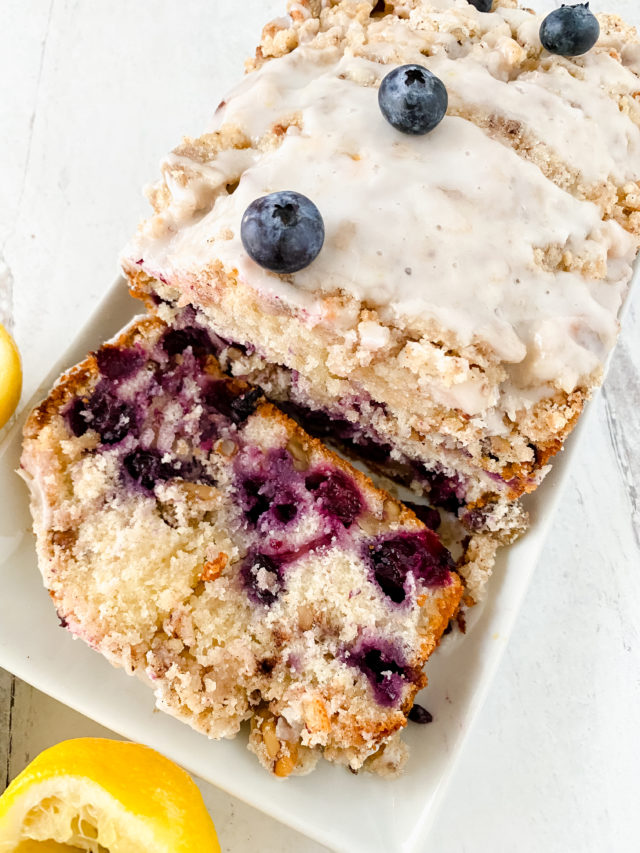 Lemon Blueberry Loaf With Sour Cream Photos All