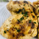 A top shot of the finished meal.