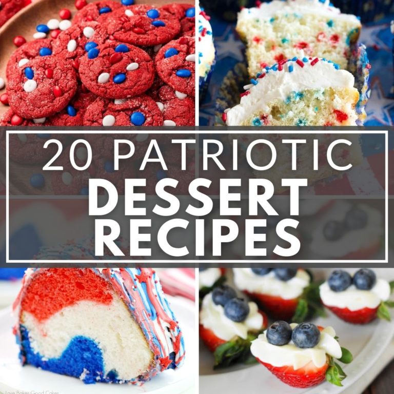 The Best Red White and Blue Desserts