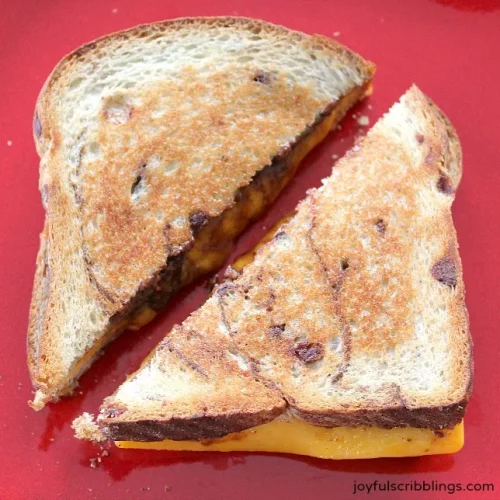 Delicious Dessert Grilled Cheese