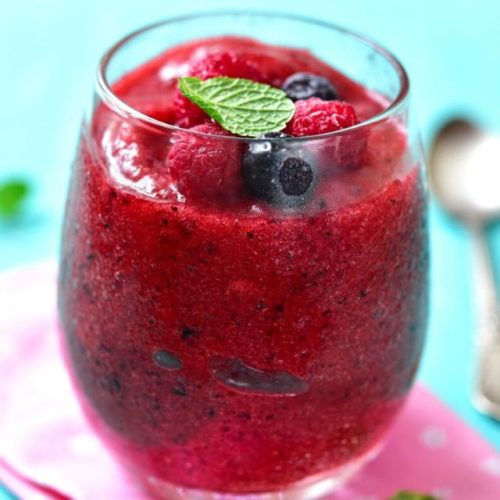 2 Ingredient Berry Smoothie - WEBSTORY COVER