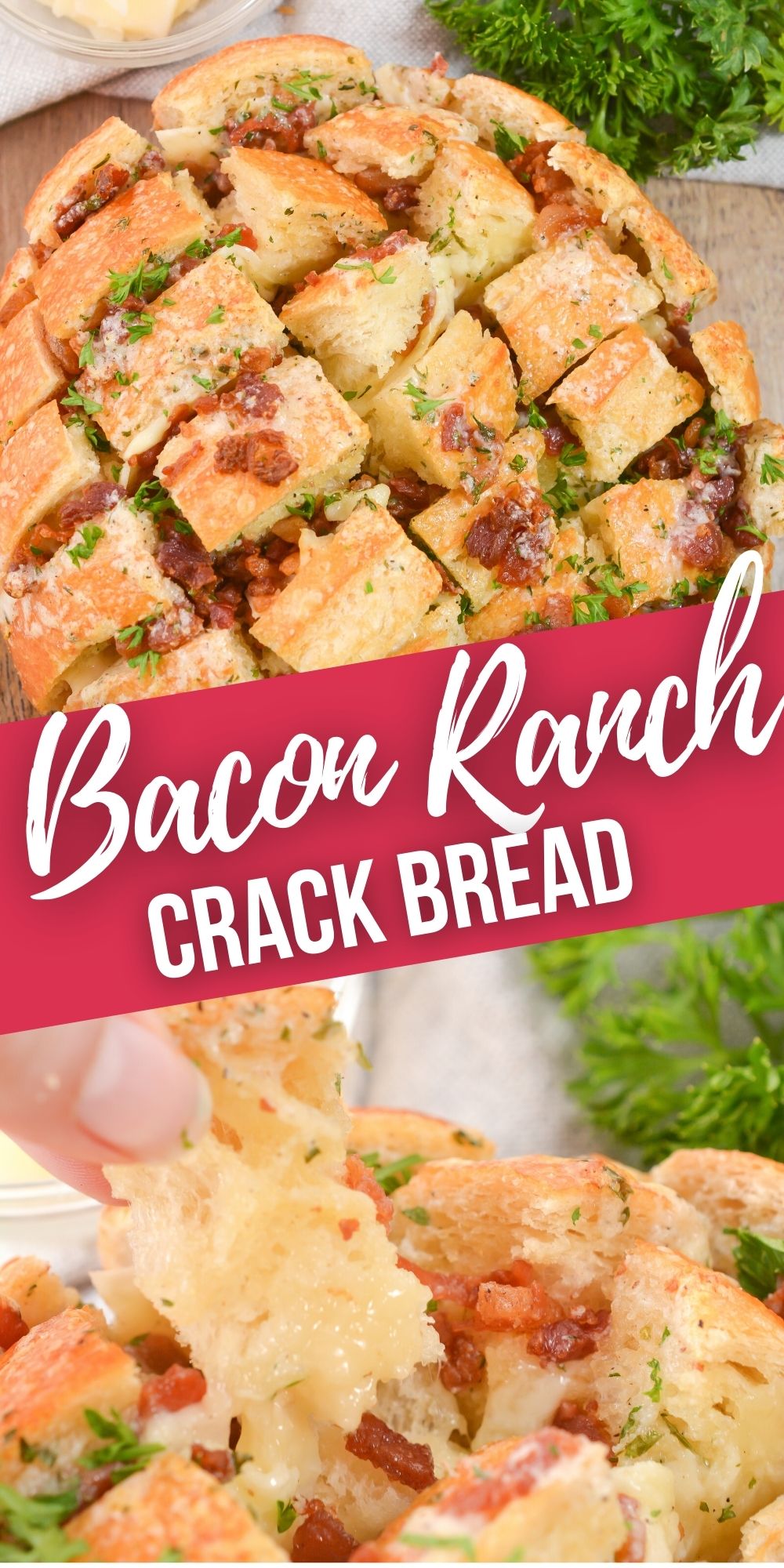 Ranch Crack Bread with Bacon | It Is a Keeper