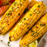 Top shot of the corn.