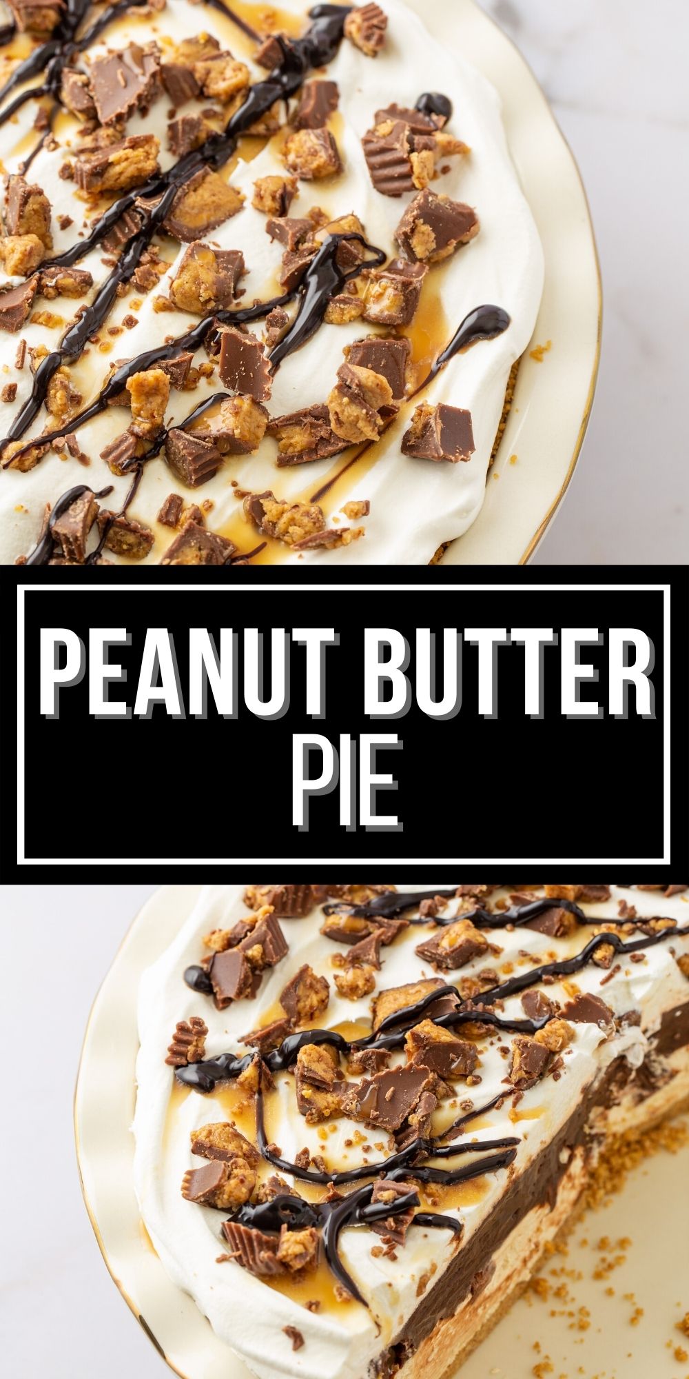 Chocolate Peanut Butter Pie | It Is A Keeper