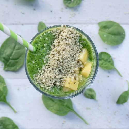 A Iron Rich Tropical Green Smoothie