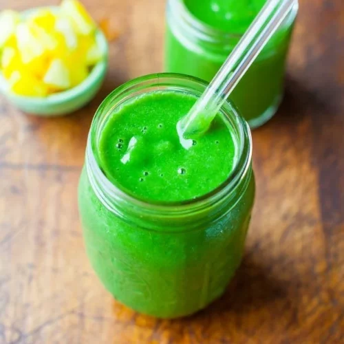 Two Green Tropical Smoothies