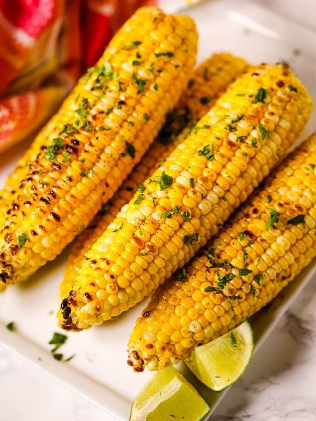 CHILI LIME GRILLED CORN