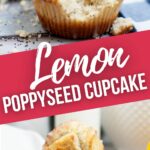 Lemon Poppy Seed Cupcake
