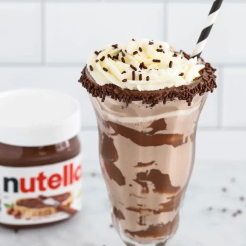 A Nutella Milkshake