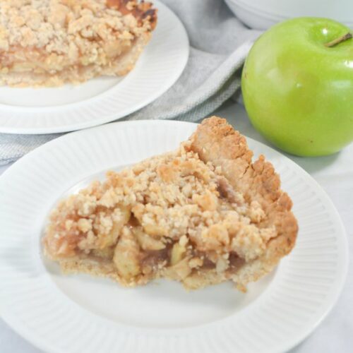 Easy Apple Pie with Crumb Topping - WEBSTORY COVER