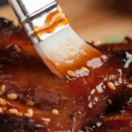 A jar of Korean bbq sauce.