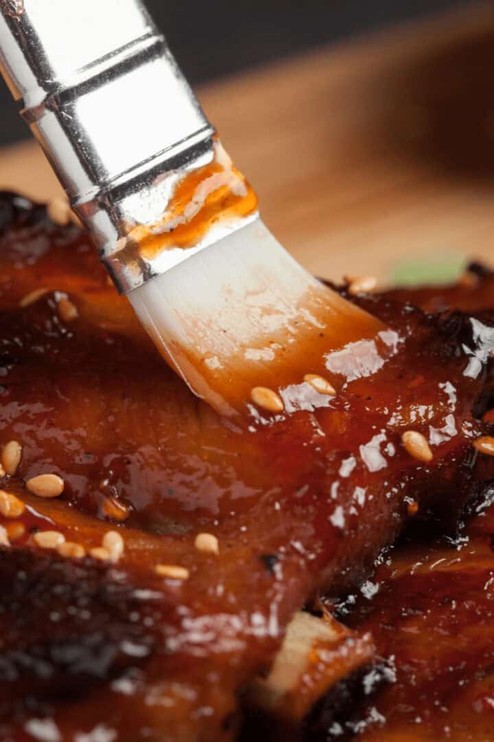 A jar of Korean bbq sauce.