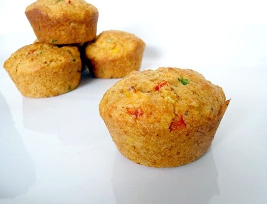 corn pepper muffins