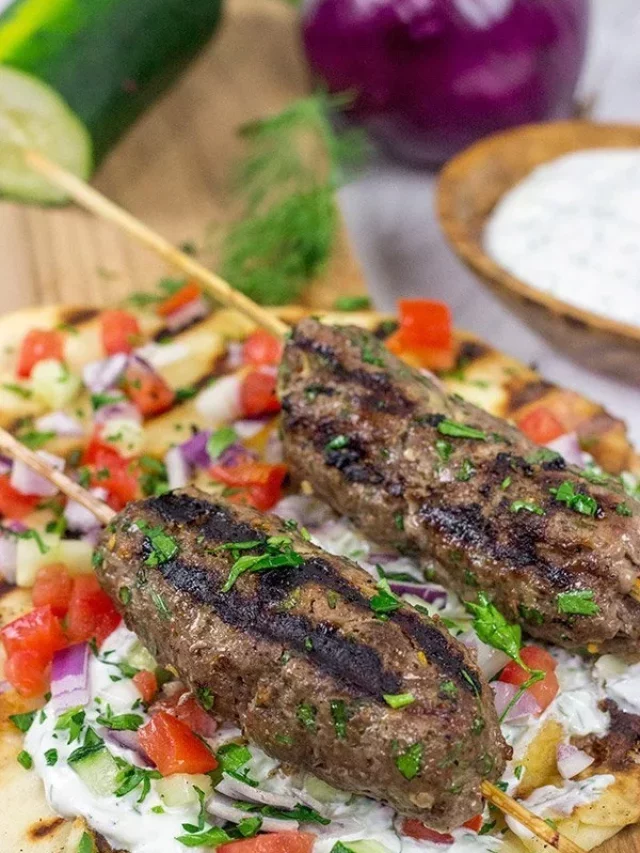 FLAVORFUL GRILLED AND OVEN KABOBS
