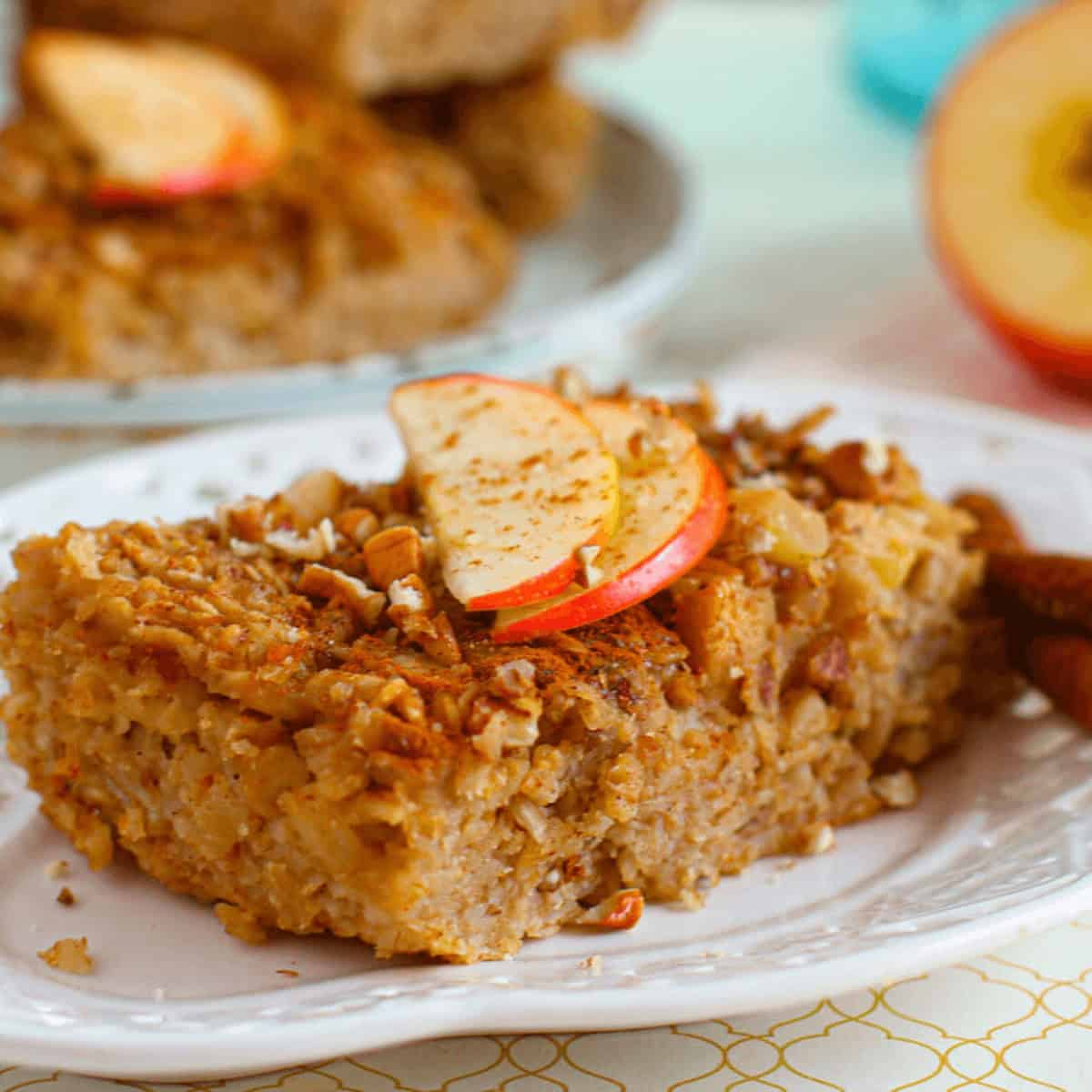Baked Apple Oatmeal- It Is a Keeper