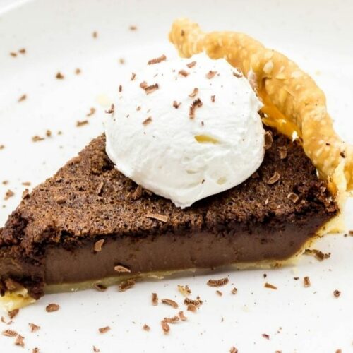 Chocolate Chess Pie - WEBSTORY COVER