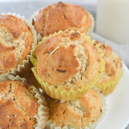 Cinnamon Muffins with Pecans - WEBSTORY COVER