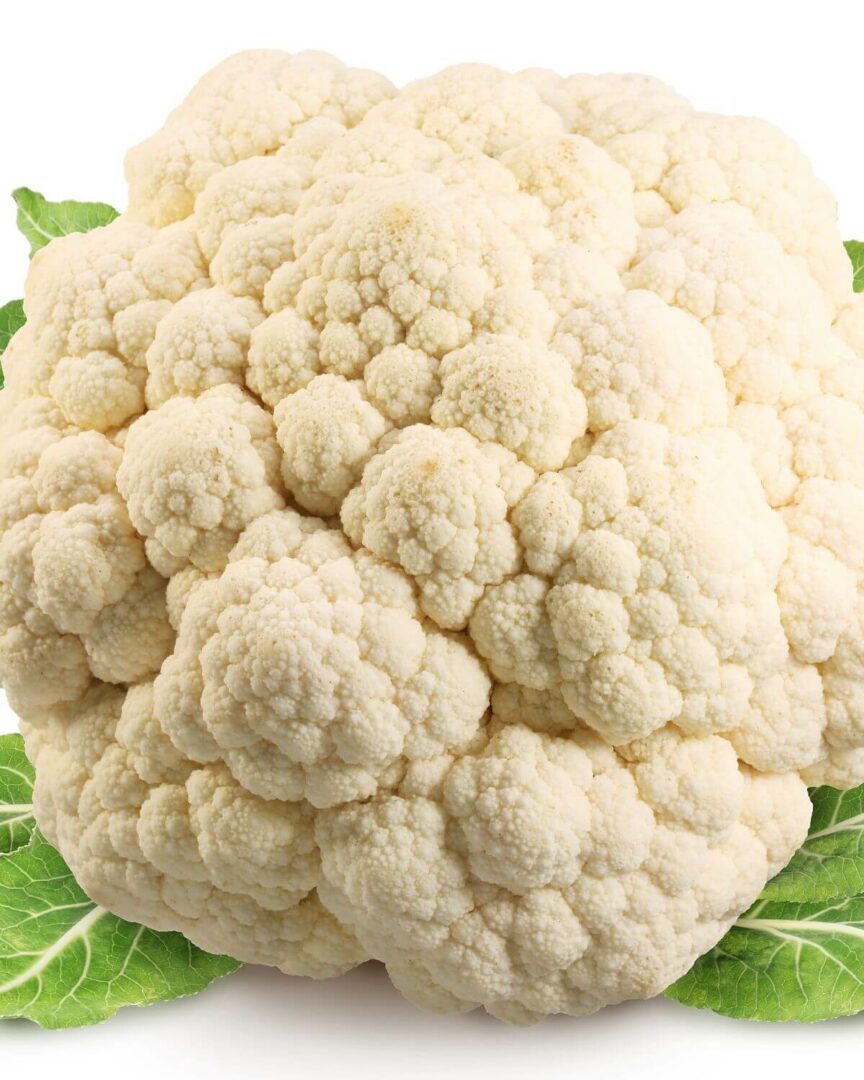 A head of cauliflower.