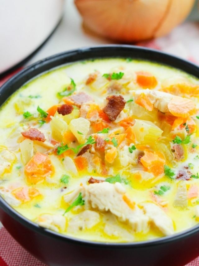 CRACKED CHICKEN SOUP