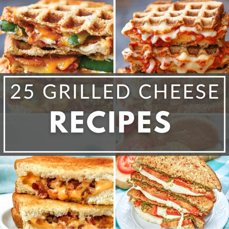 25 grilled cheese with a twist.
