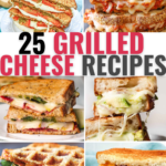 A collection of grilled cheese sandwiches with a twist.
