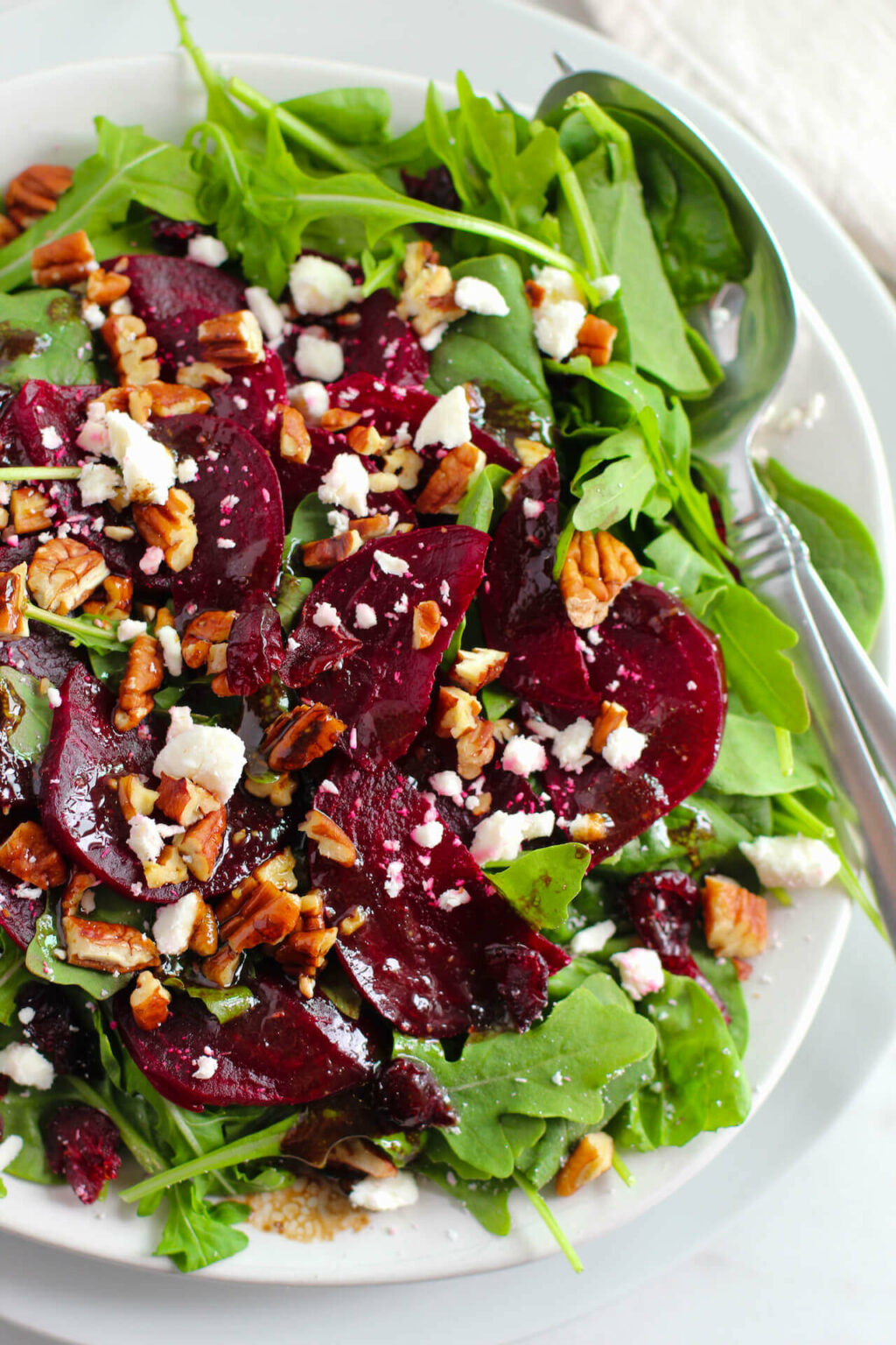 Roasted Beetroot Salad with Feta and Balsamic - It Is a Keeper
