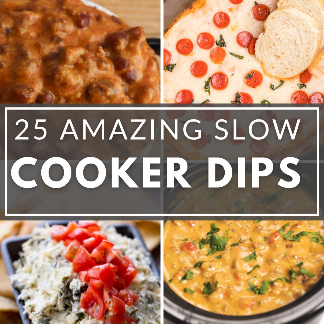 25 Easy Crockpot Dip Recipes - Insanely Good