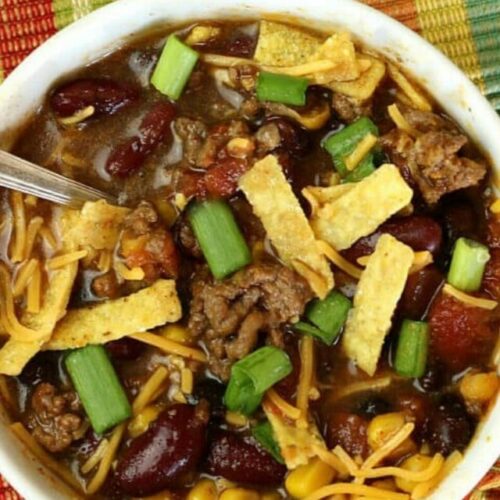 Slow Cooker Taco Chili - WEBSTORY COVER