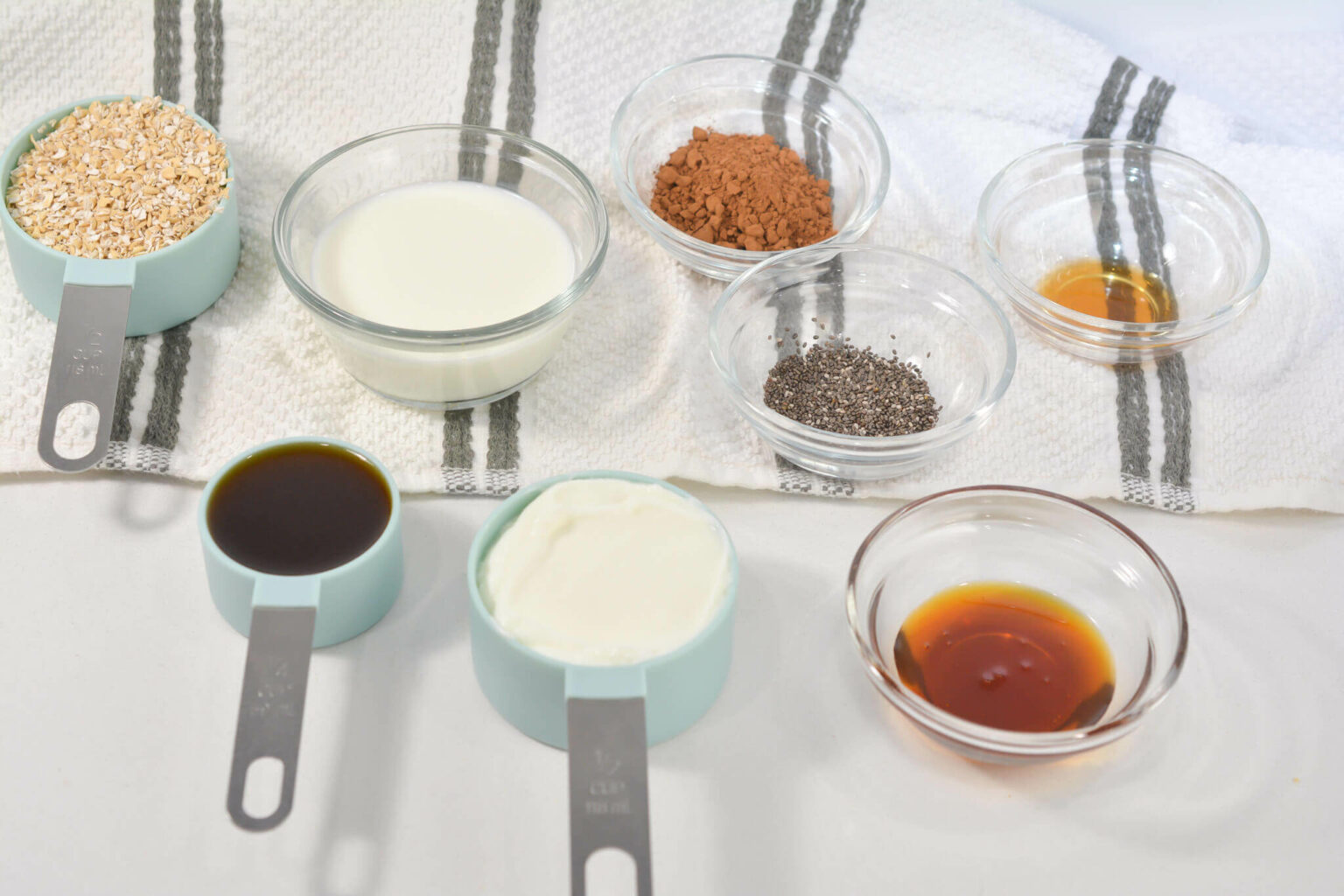 Oats, coffee, sugar, cocoa etc.
