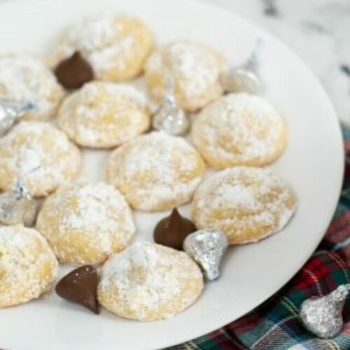 Sugar Cookie Hershey Kiss Cookies - WEBSTORY COVER
