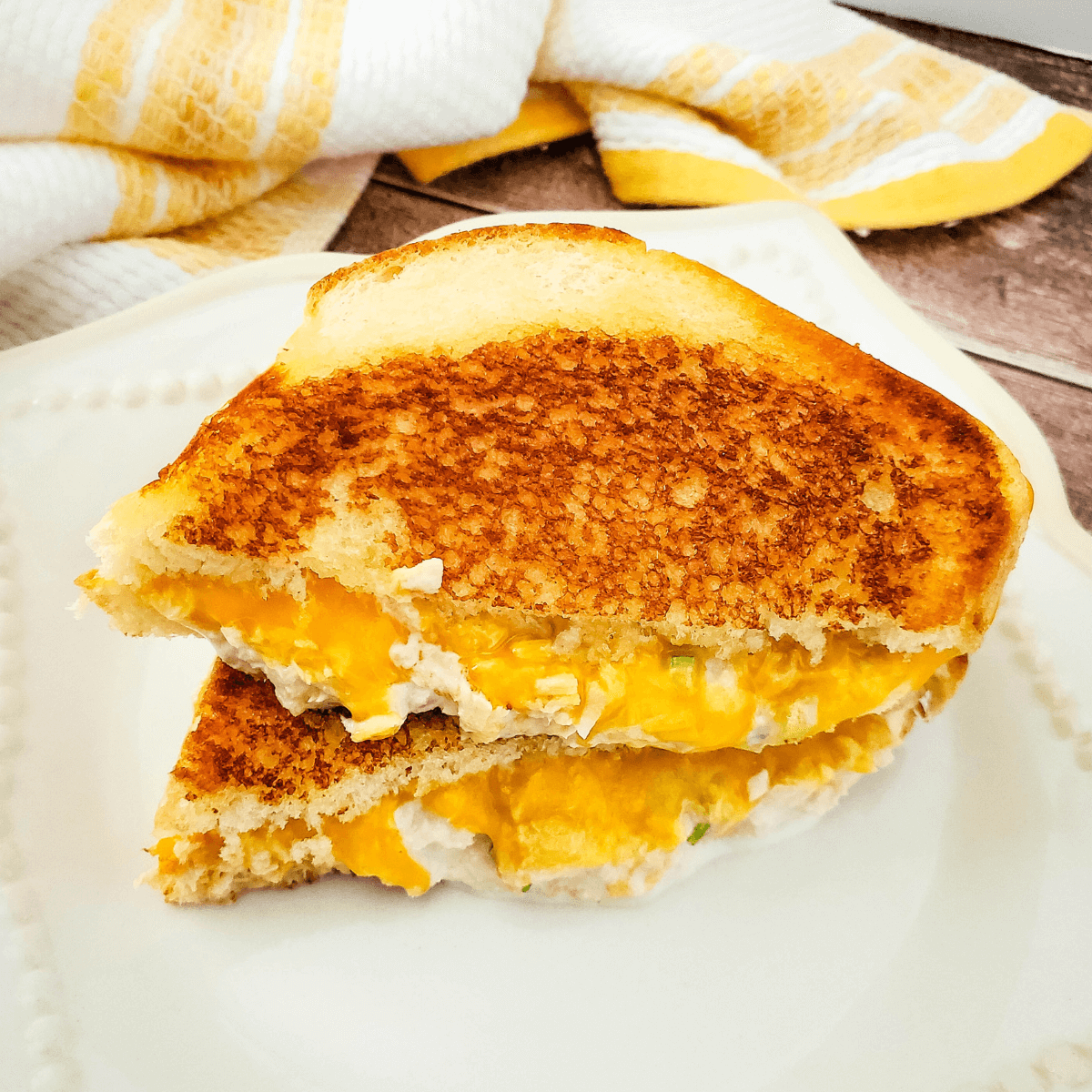 Air Fryer Tuna Melt