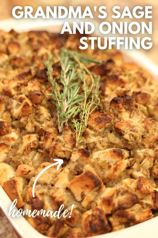Old Fashioned Sage and Onion Stuffing | It Is a Keeper