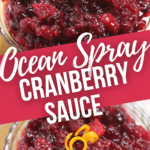 Homemade Ocean Spray Cranberry Sauce