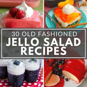 Old fashioned jello recipes.